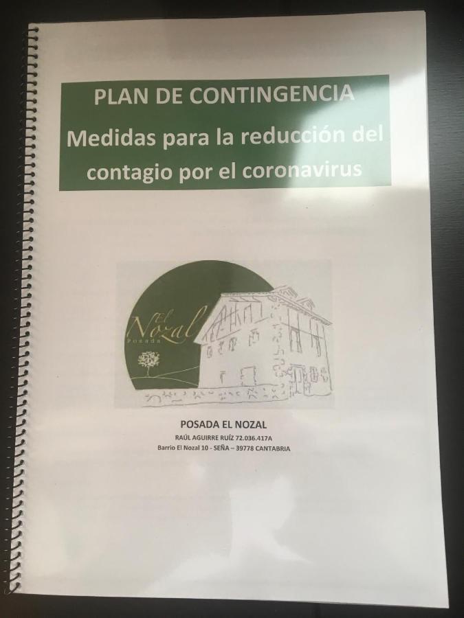 Posada El Nozal Sena Exteriér fotografie